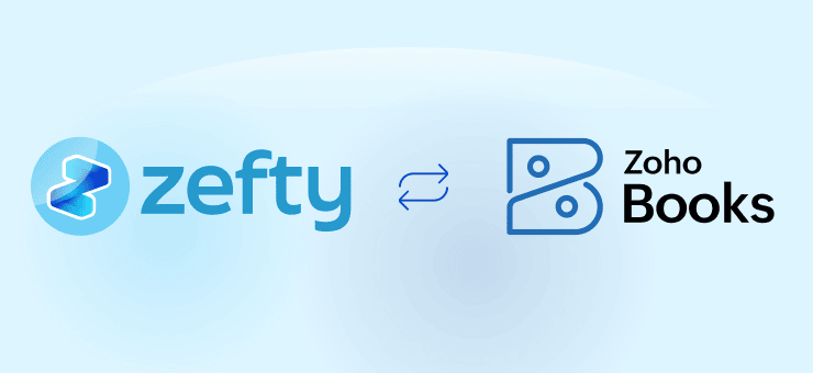 Zefty - EFT generator for Zoho Books icon — #19 highest rated app on Zoho Marketplace